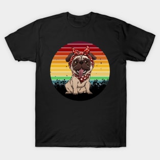 Pug Mama's Love: A Heartwarming Tale of Devotion and Cuteness T-Shirt